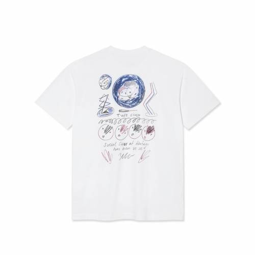 Polar Social Side T-Shirt - White