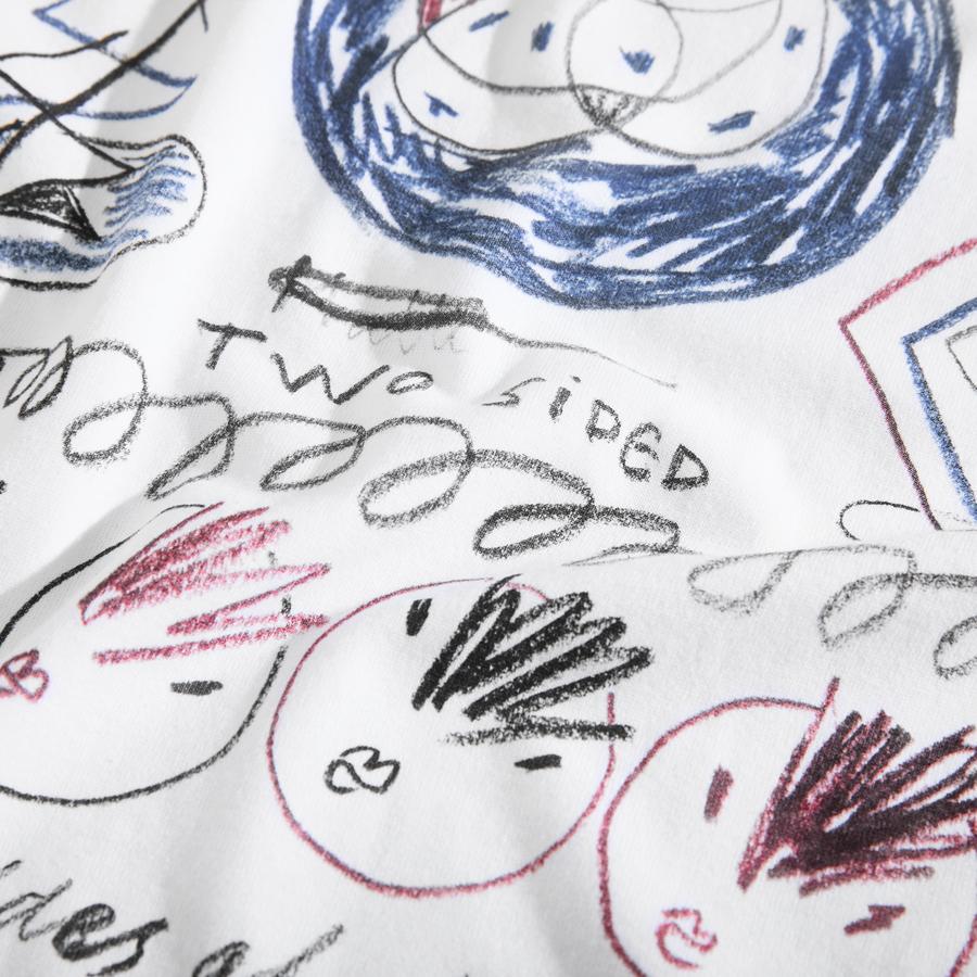 Polar Social Side T-Shirt - White