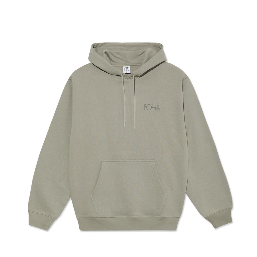 Polar Dave Hoodie Stroke Logo - Vetiver