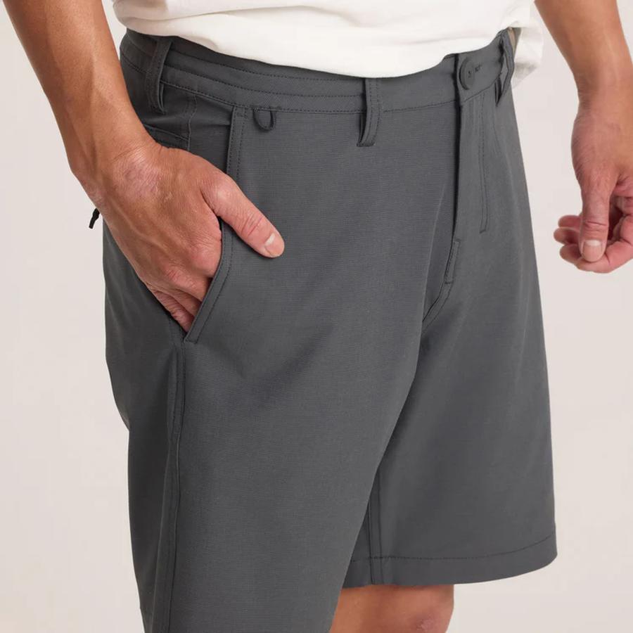 Roark Hytide Hybrid Shorts - Charcoal