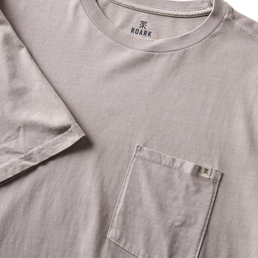 Roark Made To Fade T-Shirt - Washed Grey