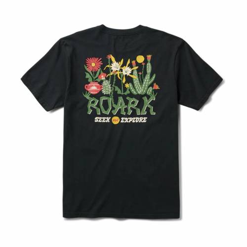 Roark Cactus Garden T-Shirt - Black