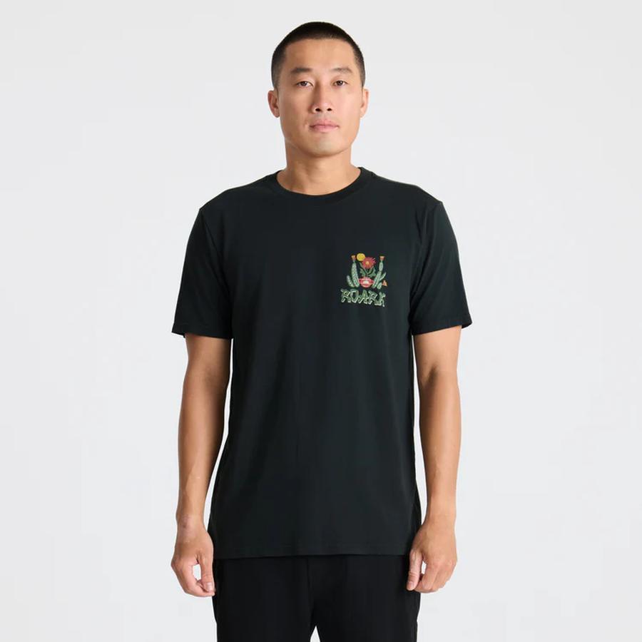Roark Cactus Garden T-Shirt - Black