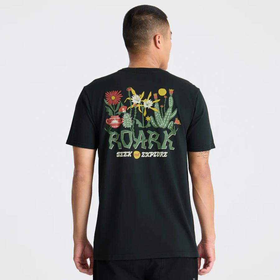 Roark Cactus Garden T-Shirt - Black