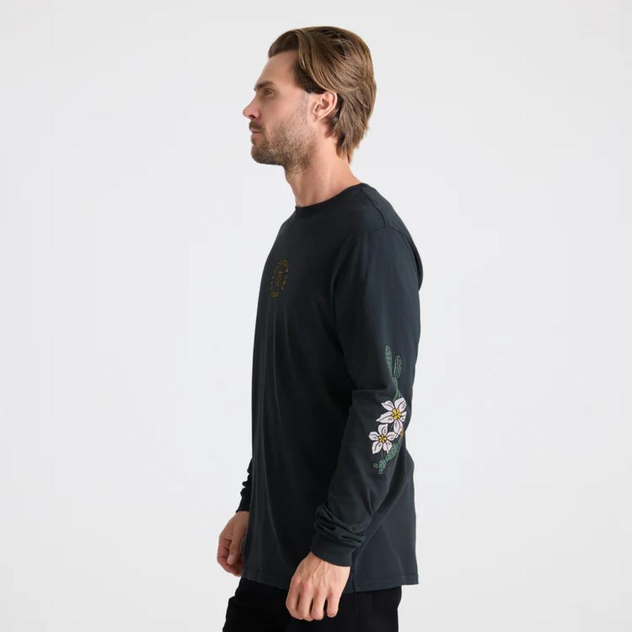Roark Jaguar Long Sleeve T-Shirt - Black