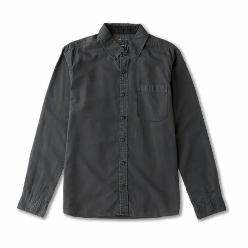 Roark Made To Fade LS Shirt - Washed Charcoal