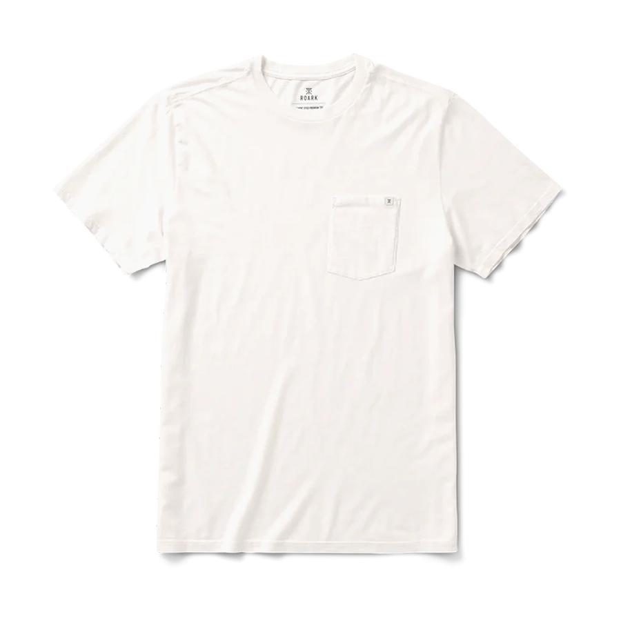 Roark Made To Fade T-Shirt - Washed Off White
