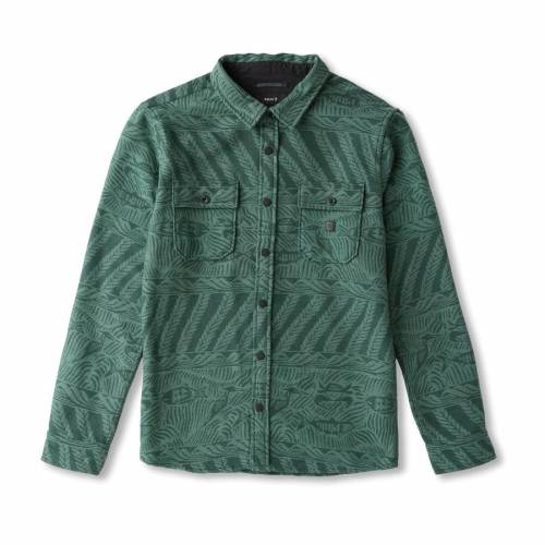 Roark Nordsman Jacquard Flannel - Dark Forest