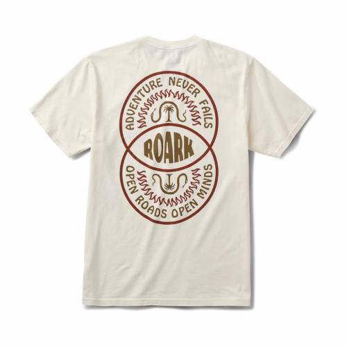 Roark Palm Snake T-Shirt - Off White