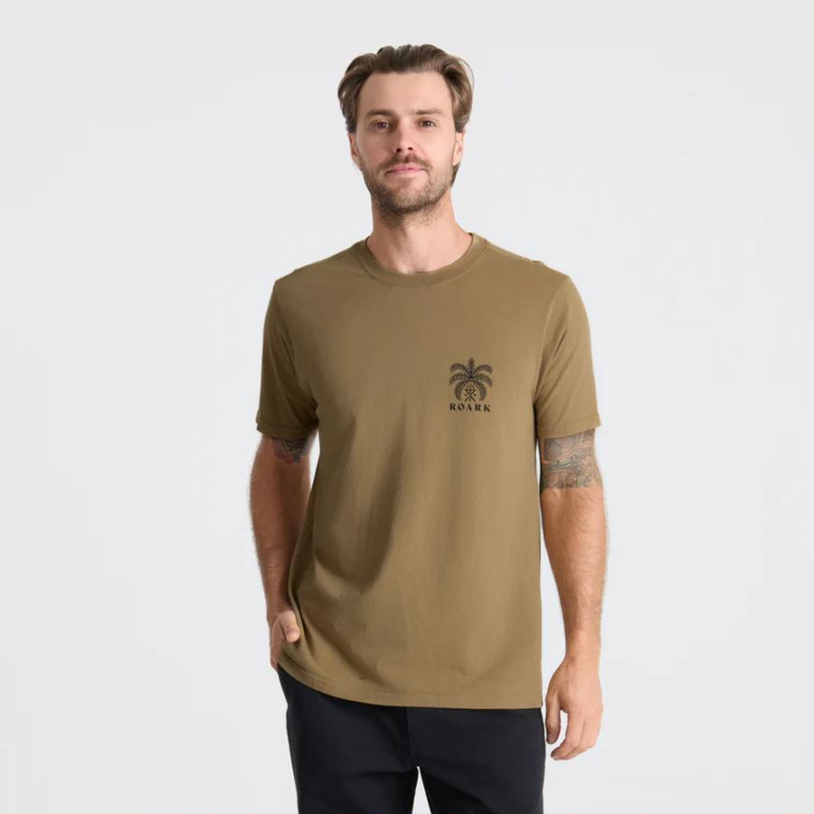 Roark Palma Chilena T-Shirt - Khaki