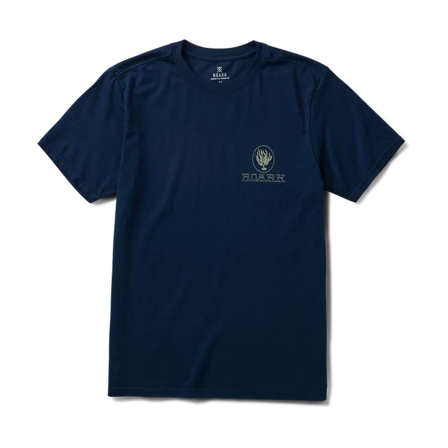 Roark Seaweed Knowledge T-Shirt - Navy