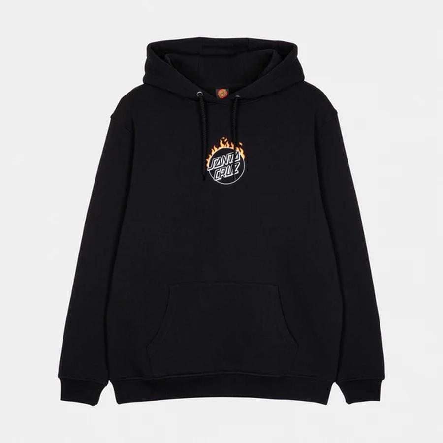 Santa Cruz Burnt Opus Hoodie - Black