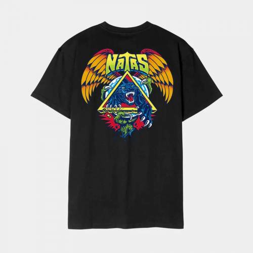 Santa Cruz Natas SC Panther T-Shirt - Black