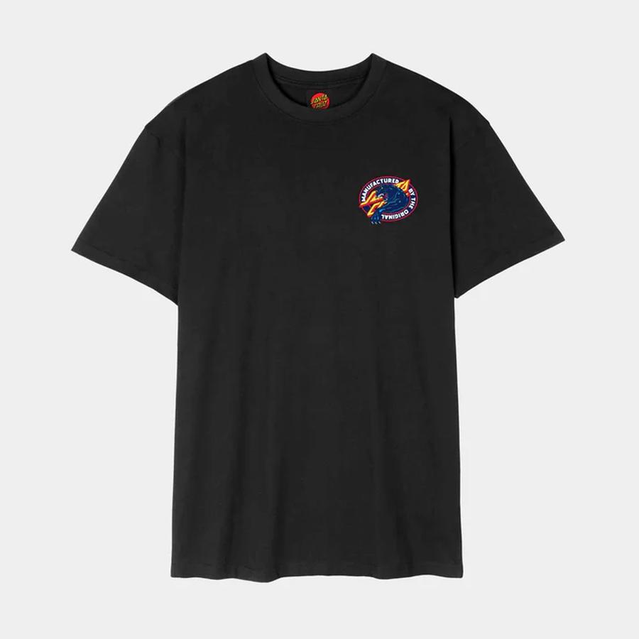 Santa Cruz Natas SC Panther T-Shirt - Black