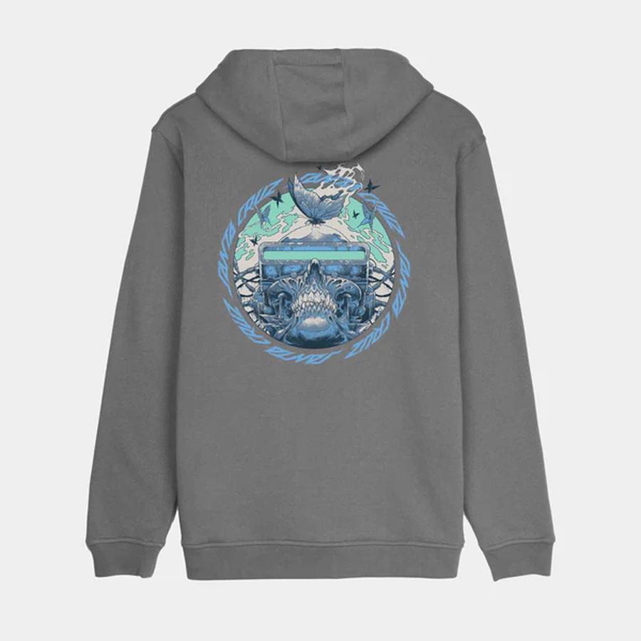 Santa Cruz Wooten Cyber Hoodie - Flint