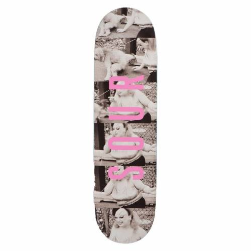 Sour Solution Flamingos Deck - 8.25