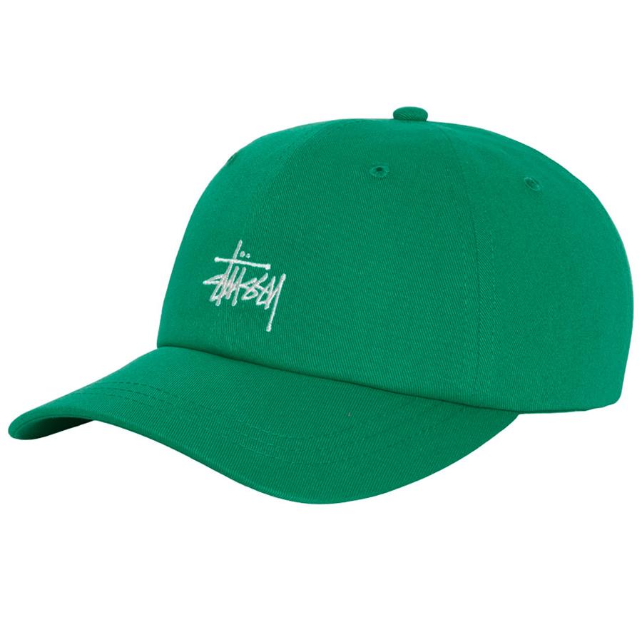 Stussy Basic Stock Low Pro Cap - Green
