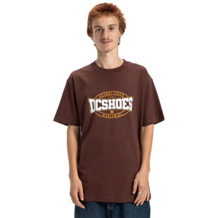 DC Shoes Standout T-Shirt - Bitter Chocolate