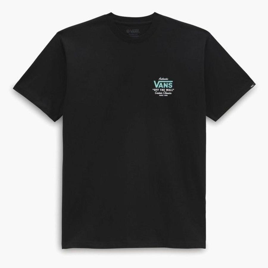 Vans Holder Classic T-Shirt - Black / Aqua