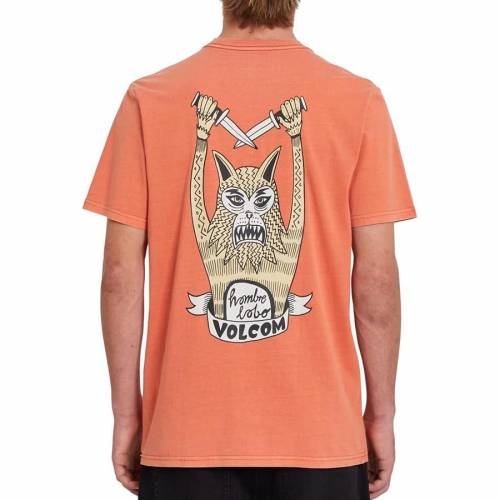 Volcom Gasp High T-Shirt - Burnt Ochre