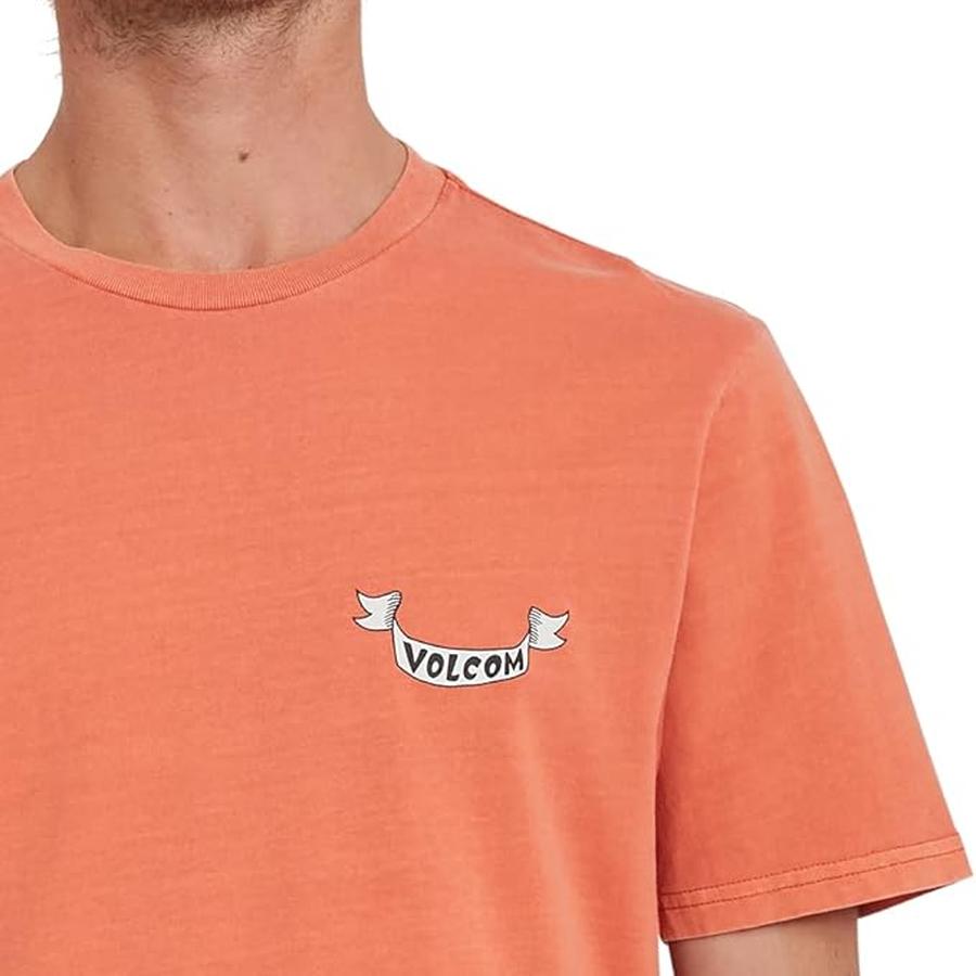 Volcom Gasp High T-Shirt - Burnt Ochre