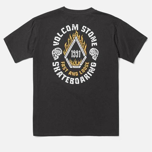 Volcom Skate Vitals Fast N Loose T-Shirt - Stealth