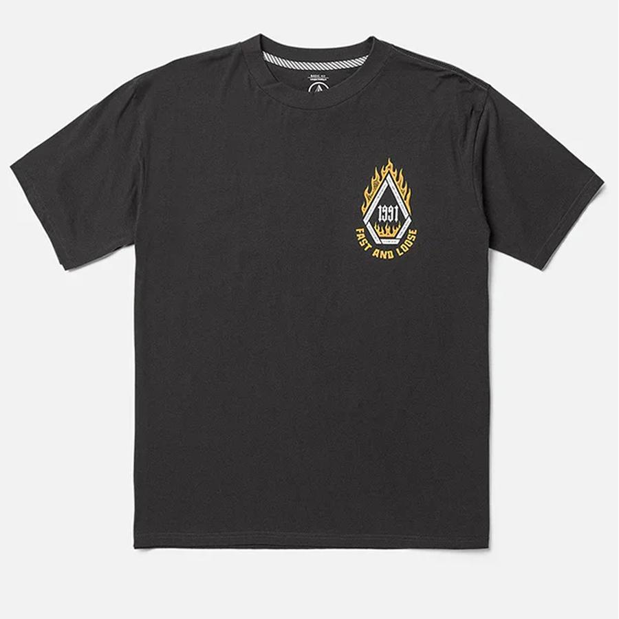 Volcom Skate Vitals Fast N Loose T-Shirt - Stealth