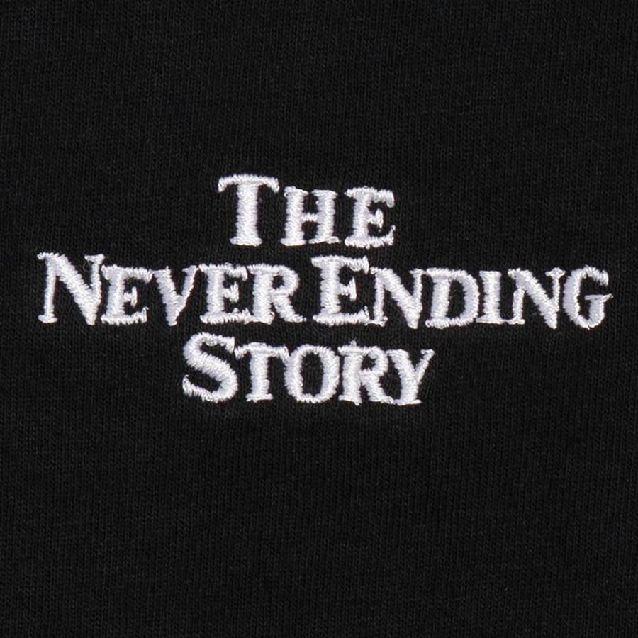 Alltimers Embroidered Never Ending Story T-Shirt - Black