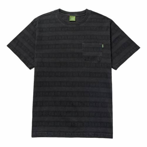 HUF Cooper Stripe Knit T-Shirt - Black