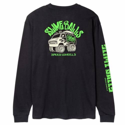 Santa Cruz Mike Giant Van L/S T-Shirt - Black