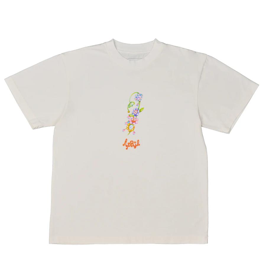 April Skateboards Flower By Ema Gaspar T-Shirt - W...
