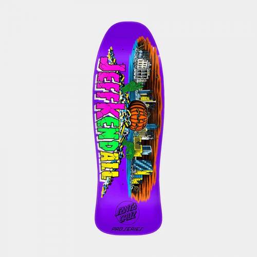 Santa Cruz Kendall Pumpkin Reissue Deck - 10