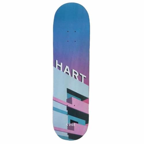 Visit Skateboarding Hart Top Floor Deck - 8.1