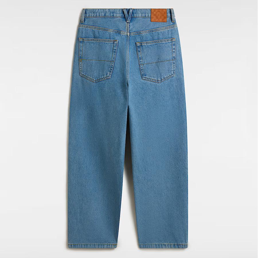 Vans Skate Check 5 Baggy Pants - Stone Washed Blue
