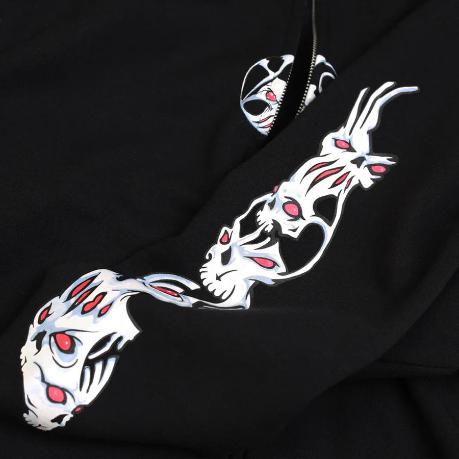 Yardsale Bullseye Zip Hood - Black