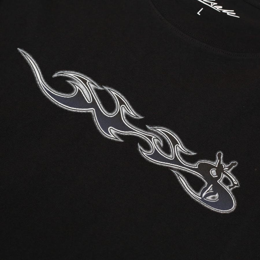 Yardsale Phantasy Flame T-Shirt - Black