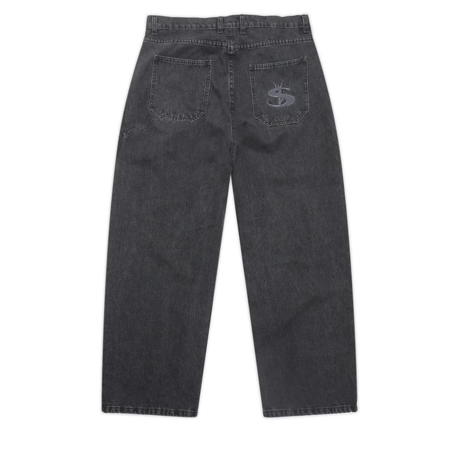 Yardsale Slub Stain Phantasy Jeans - Black