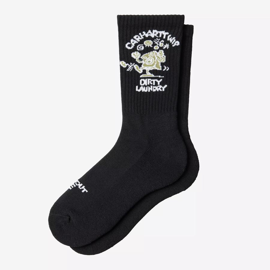 Carhartt WIP Dirty Laundry Socks - Black