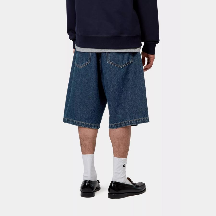 Carhartt WIP Landon Short - Blue (Stone Washed)