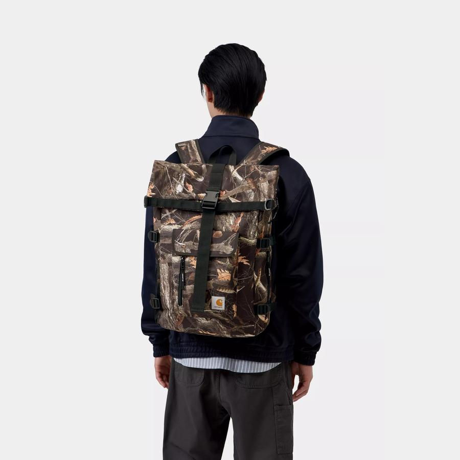 Carhartt WIP Philis Backpack - Camo Feather Tree / Black