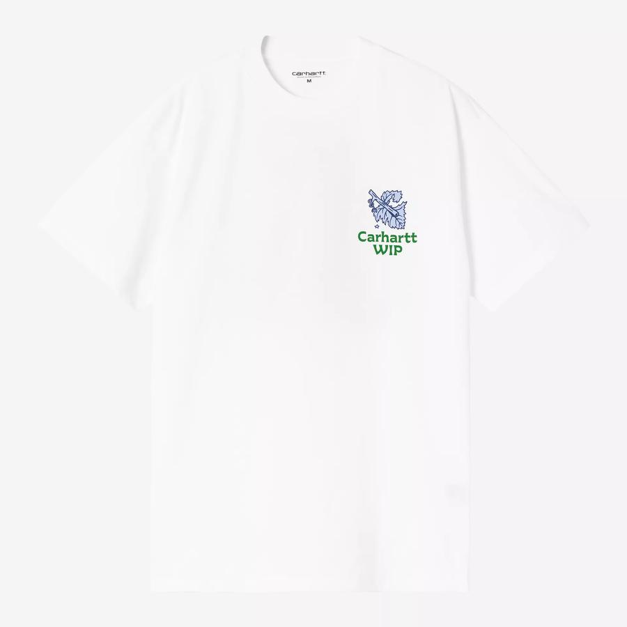 Carhartt WIP S/S Grape Picker T-Shirt - White