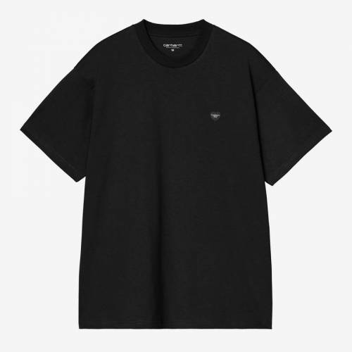 Carhartt WIP S/S Small Heart T-Shirt - Black / Black