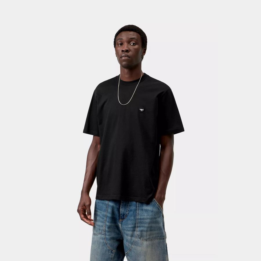 Carhartt WIP S/S Small Heart T-Shirt - Black / Black
