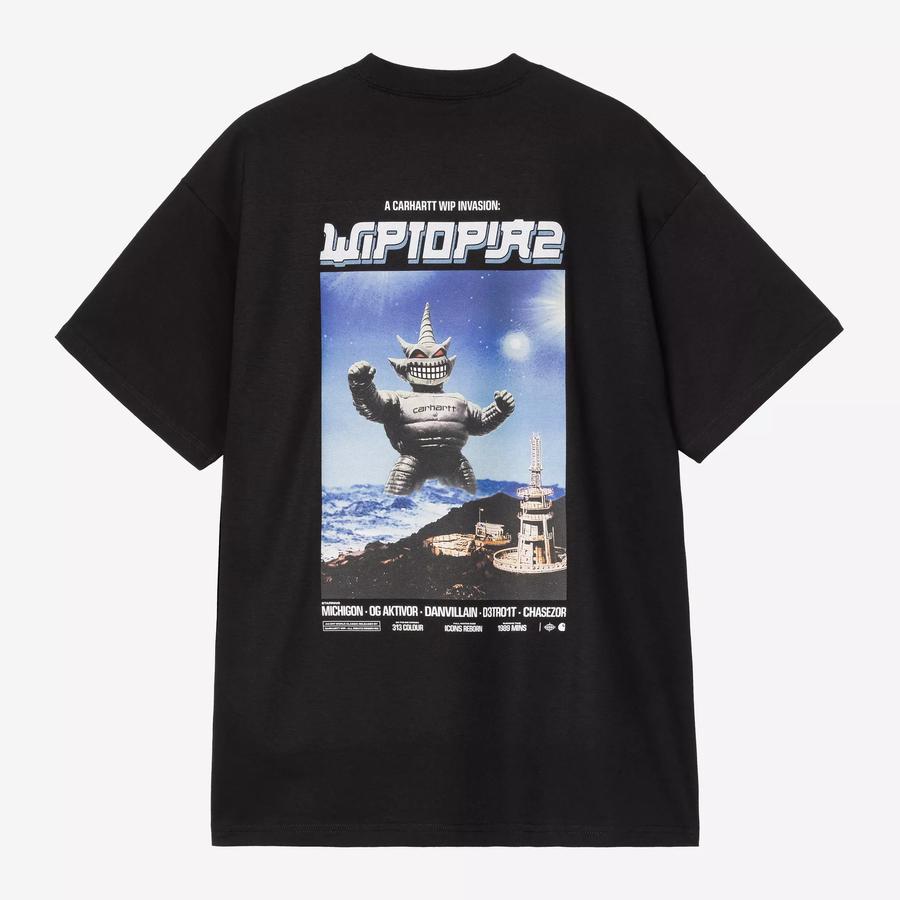 Carhartt WIP S/S Wiptopia II T-Shirt - Black