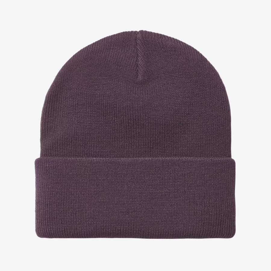 Carhartt WIP Short Watch Hat - Cozy Purple