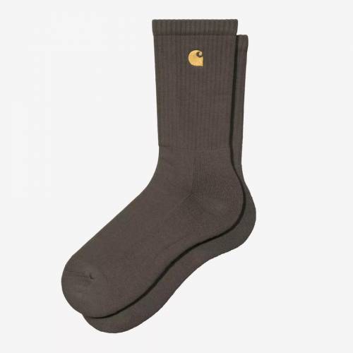 Carhartt WIP Chase Socks - Shungite / Gold