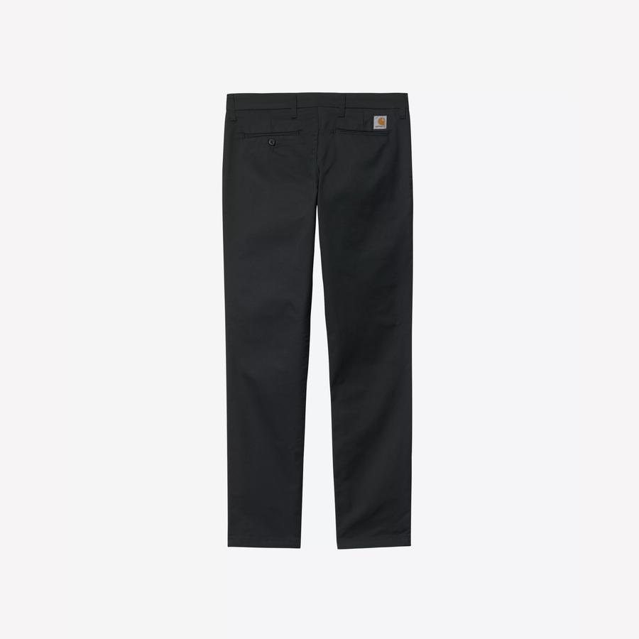 Carhartt WIP Sid Pant - Black (Rinsed)