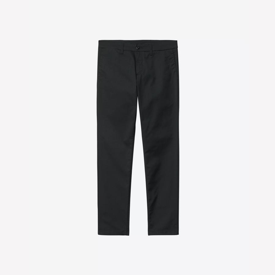 Carhartt WIP Sid Pant - Black (Rinsed)