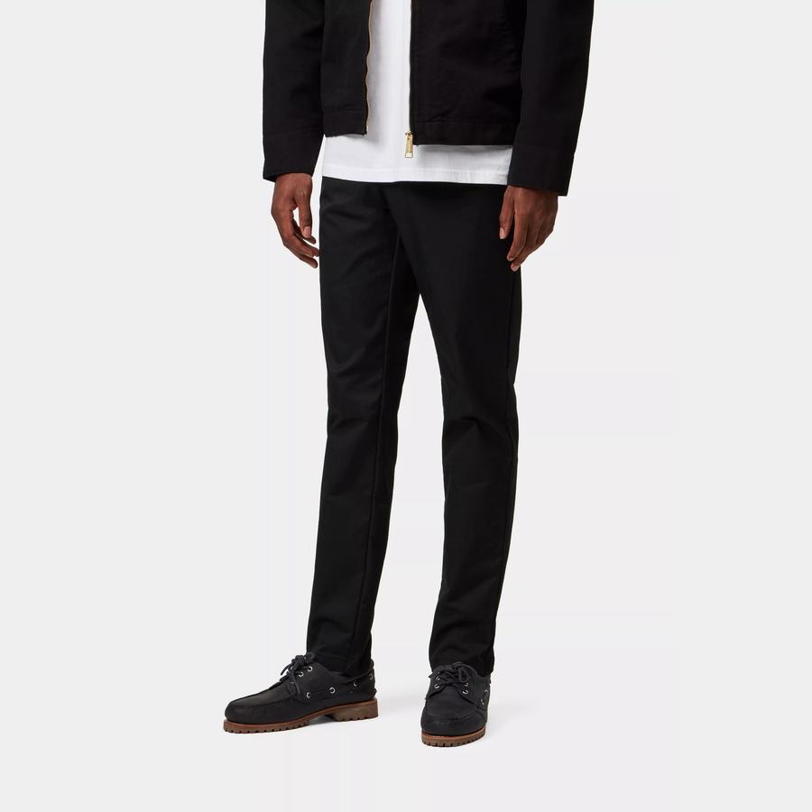 Carhartt WIP Sid Pant - Black (Rinsed)
