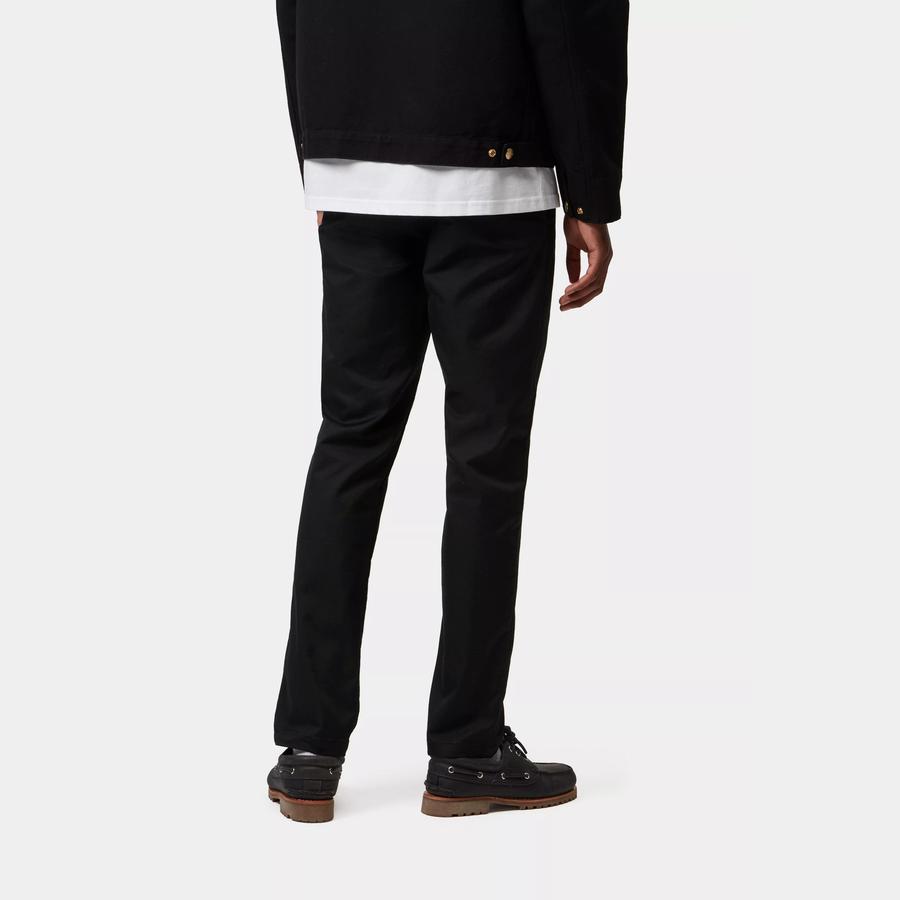 Carhartt WIP Sid Pant - Black (Rinsed)